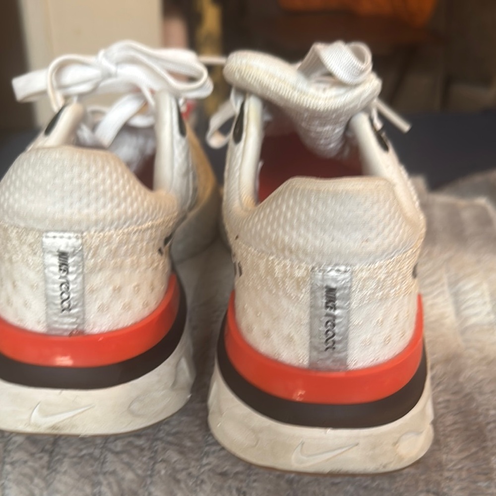 Nike React Infinity Athletic Shoes With Textured … - image 3